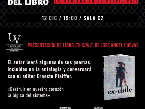 Presentación «ex-chile. Antología poética» de Pepe Cuevas en La Furia del Libro