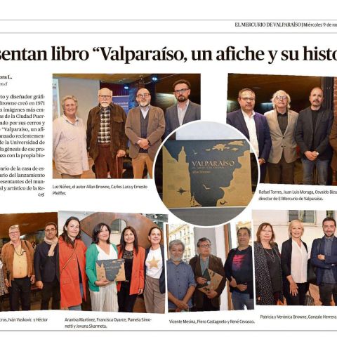 Presentan libro «Valparaíso, un afiche y su historia»