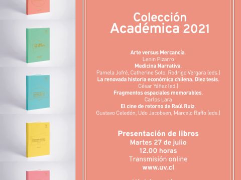 Presentación de libros Colección Académica 2021