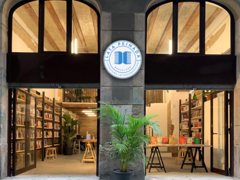 Estamos en librería Lata peinada de Barcelona