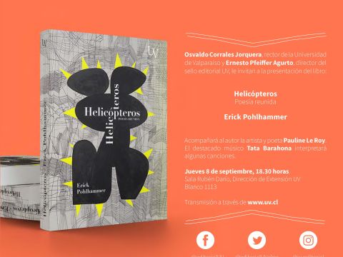 Presentación «Helicópteros», de Erick Pohlhammer.