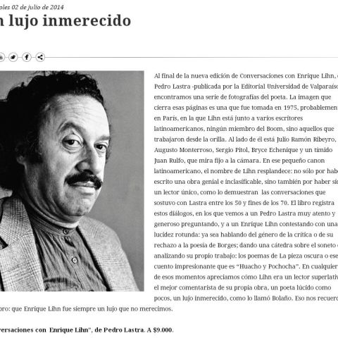 Un lujo inmerecido