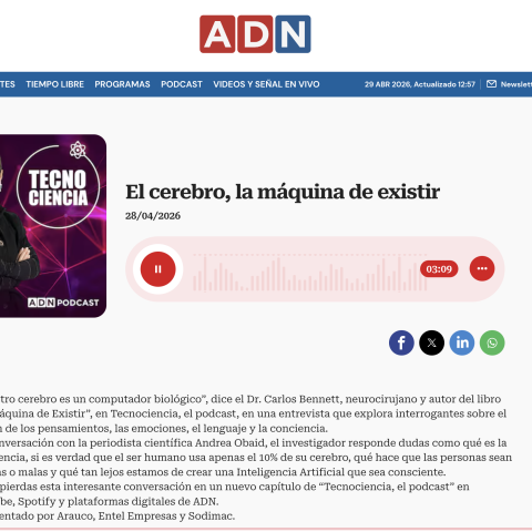 El cerebro, la máquina de existir