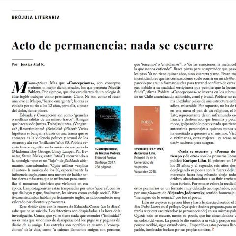 Acto de permanencia: nada se escurre