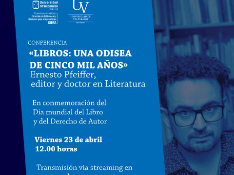 Charla:  «Libros: una odisea de cinco mil años»