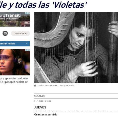 Chile y todas las 'Violetas'
