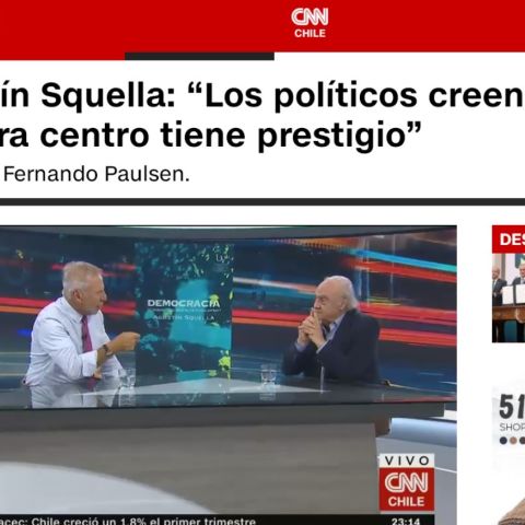Agustín Squella: “Los políticos creen que la palabra centro tiene prestigio”