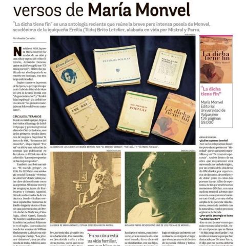 Buscando pistas en los versos de María Monvel