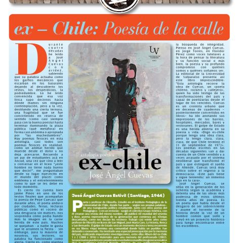 ex–chile: Poesía de la calle. Por Rosabetty Muñoz