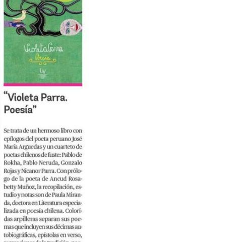 Poesía de Violeta Parra