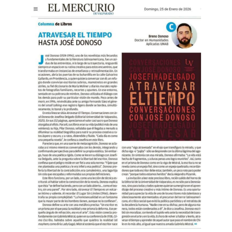 Atravesar el tiempo hasta José Donoso