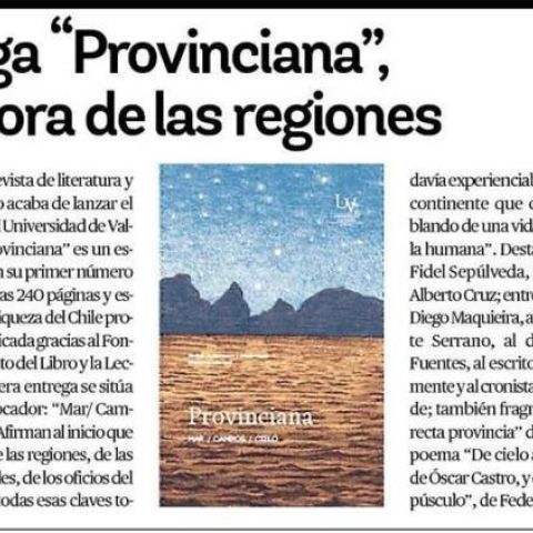 Llega "Provinciana", la hora de las regiones