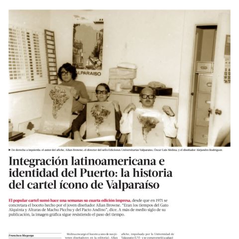 Integración latinoamericana e identidad del Puerto: la historia del cartel ícono de Valparaíso.