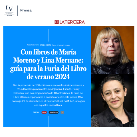 Con libros de María Moreno y Lina Meruane: guía para la Furia del Libro de verano 2024