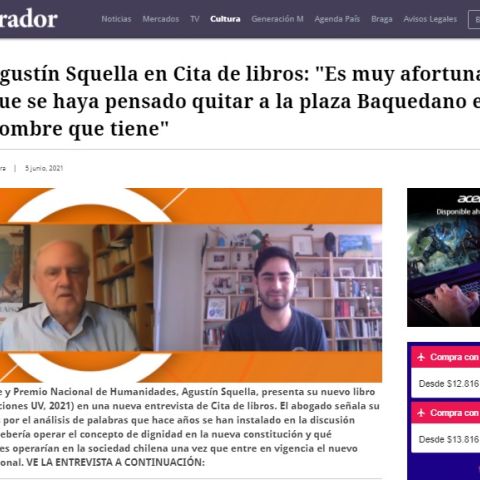 Agustín Squella en Cita de libros