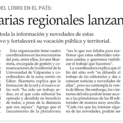 Editoriales universitarias regionales lanzan nuevo sitio web