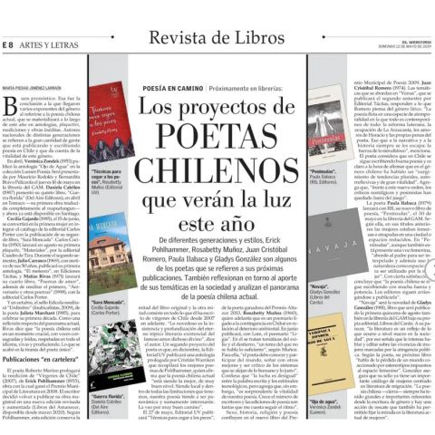 Los proyectos de poetas chilenos que verán la luz este año