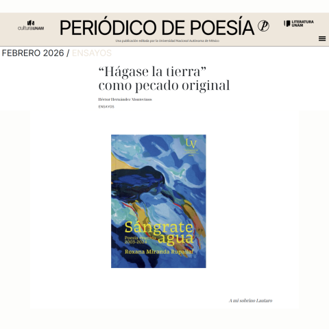 “Hágase la tierra” como pecado original